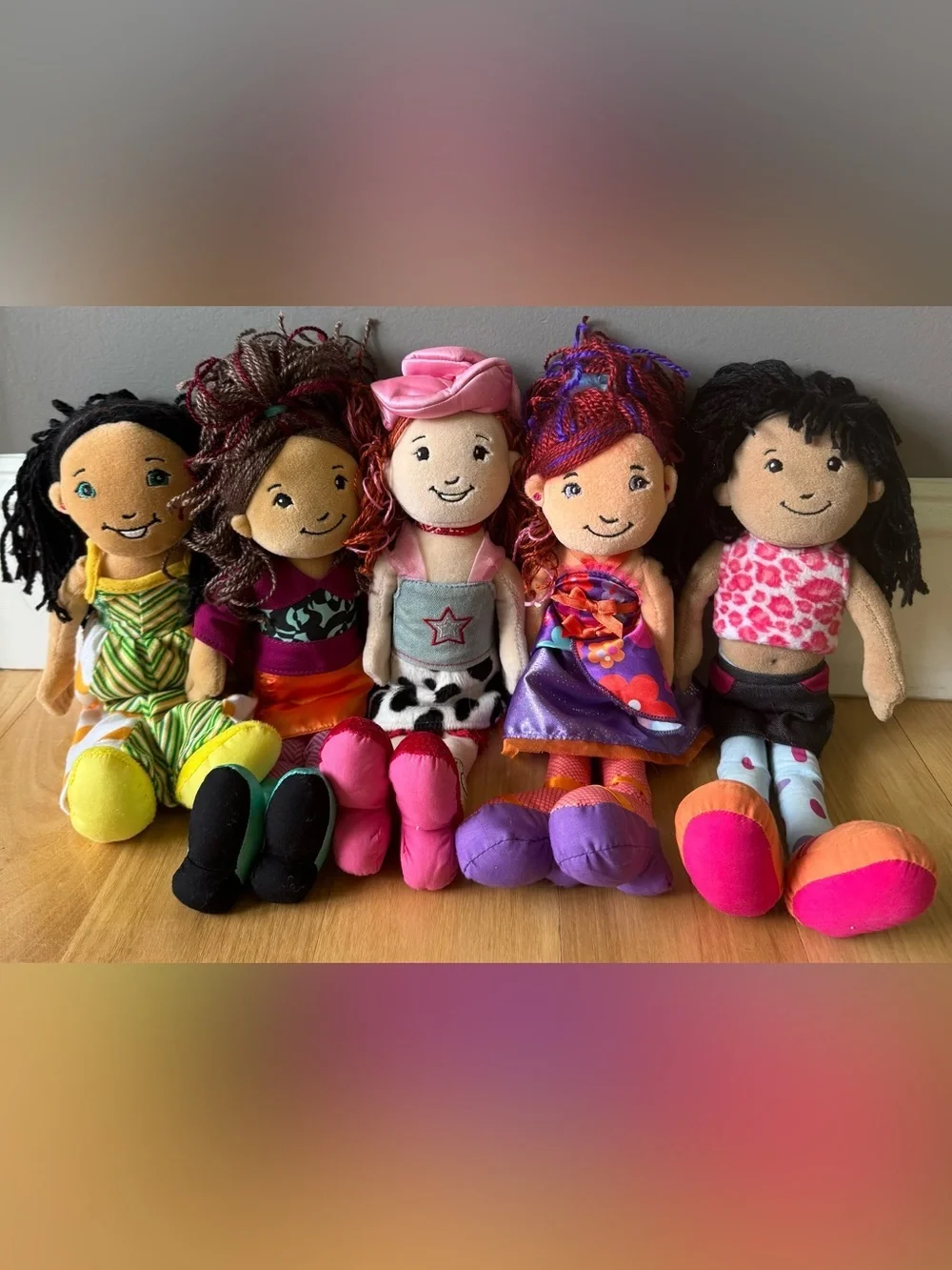 Vintage Groovy Girls Bundle Yvette Kendra Lily Ellie Mae Katrina Dolls